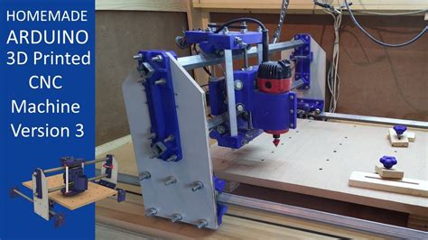 3d printed cnc machine v3|convert 3d printer to cnc.